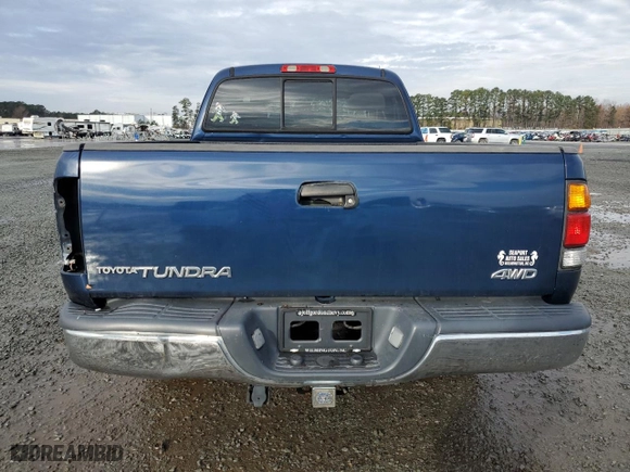 2003 Toyota Tundra SR5 with VIN 5TBBN44183S420281, listed as a Copart auction lot 84076214 with 187,734 mi miles and Salvage Title. Bid and sale history available at carsss.com. Image 6.
