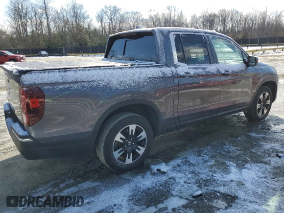 2020 Honda Ridgeline RTL with VIN 5FPYK3F54LB025479, listed as a Copart auction lot 89252185 with 37,706 mi miles and Salvage title. Bid and sale history available at DreamBid. Image 3.