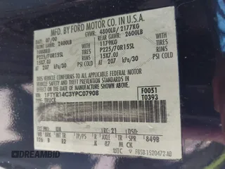 2000 Ford Ranger XL with VIN 1FTYR14C3YPC07908, listed as a IAAI auction lot 41732832 with 304,653 mi miles. Bid and sale history available at carsss.com. Image 9.