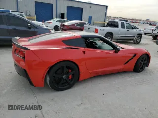 2014 Chevrolet Corvette 2LT with VIN 1G1YC2D72E5104781, listed as a Copart auction lot 48210175 with 72,653 mi miles and Salvage Title. Bid and sale history available at carsss.com. Image 3.