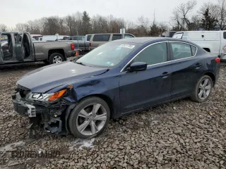 2015 Acura ILX with VIN 19VDE1F3XFE000882, listed as a Copart auction lot 43411785 with 134,835 mi miles and Salvage Title. Bid and sale history available at carsss.com. Image 1.
