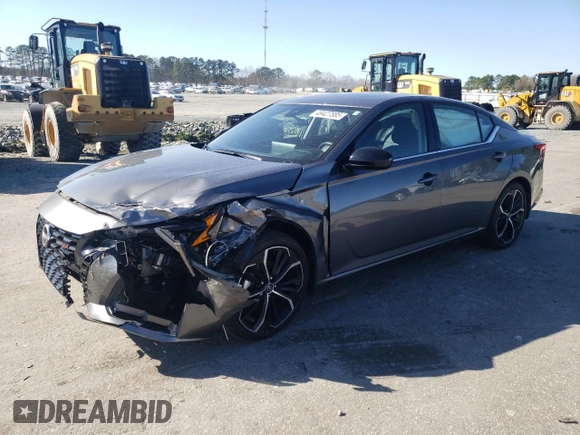 2024 Nissan Altima 2.5 SR with VIN 1N4BL4CV3RN380391, listed as a Copart auction lot 49427585 with 22,648 mi miles and Salvage Title. Bid and sale history available at carsss.com. Image 1.