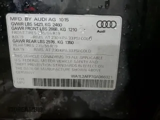 2016 Audi Q5 Premium Plus z VIN WA1L2AFP7GA066321, wystawiony jako Copart lot #58370655 z przebiegiem 93 805 mil mil oraz Szkoda całkowita • Salvage title. Historia ofert i sprzedaży dostępna na DreamBid. Obrazek 13.