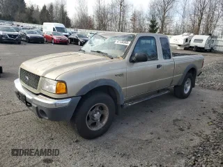 2001 Ford Ranger XL Fleet with VIN 1FTZR15E81TA04529, listed as a Copart auction lot 47138365 with 314,871 mi miles and Salvage Title. Bid and sale history available at carsss.com. Image 1.