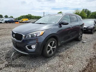 2016 Kia Sorento EX with VIN 5XYPHDA54GG181696, listed as a Copart auction lot 64469665 with 120,459 mi miles and Salvage title. Bid and sale history available at DreamBid. Image 1.