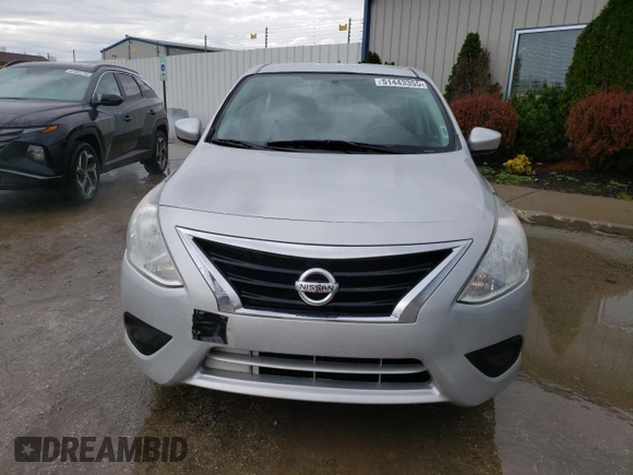 2018 Nissan Versa Sedan SV with VIN 3N1CN7APXJK428674, listed as a Copart auction lot 51443355 with 115,932 mi miles and Salvage Title. Bid and sale history available at carsss.com. Image 5.