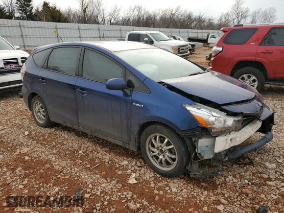 2016 Toyota Prius v Two with VIN JTDZN3EU8GJ049831, listed as a Copart auction lot 45562235 with 188,992 mi miles and Salvage Title. Bid and sale history available at carsss.com. Image 4.