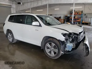 2008 Toyota Highlander Sport with VIN JTEES43A782046061, listed as a Copart auction lot 60987055 with 199,962 mi miles and Salvage title. Bid and sale history available at DreamBid. Image 4.