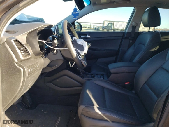 2020 Hyundai Tucson Sport with VIN KM8J33AL3LU110782, listed as a Copart auction lot 87068294 with 24,782 mi miles and Salvage Title. Bid and sale history available at carsss.com. Image 7.