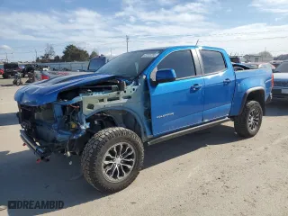 2022 Chevrolet Colorado 4WD ZR2 with VIN 1GCGTEEN0N1309640, listed as a Copart auction lot 47205285 with 30,936 mi miles and Salvage Title. Bid and sale history available at carsss.com. Image 1.