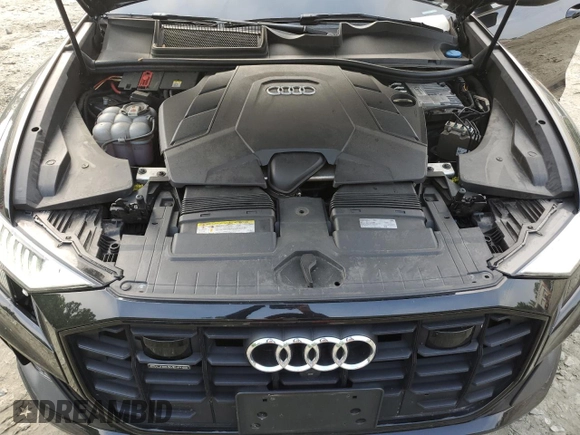 2019 Audi Q8 Prestige z VIN WA1FVAF12KD010469, wystawiony jako Copart lot #56690155 z przebiegiem 92 033 mil mil oraz Szkoda całkowita • Salvage title. Historia ofert i sprzedaży dostępna na DreamBid. Obrazek 11.