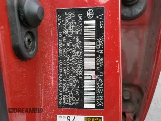 2007 Toyota Prius with VIN JTDKB20U577667519, listed as a Copart auction lot 49145415 with 262,841 mi miles and Salvage Title. Bid and sale history available at carsss.com. Image 12.