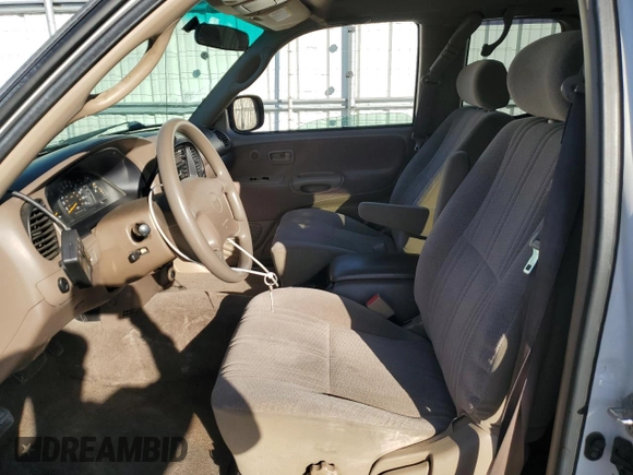 2000 Toyota Tundra SR5 with VIN 5TBBT4415YS050193, listed as a Copart auction lot 53702725 with 136,081 mi miles and Salvage Title. Bid and sale history available at DreamBid. Image 7.