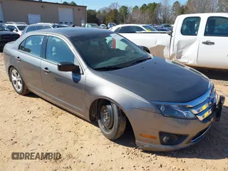 2012 Ford Fusion SE with VIN 3FAHP0HA3CR154708, listed as a IAAI auction lot 41664747 with 179,837 mi miles. Bid and sale history available at carsss.com. Image 1.