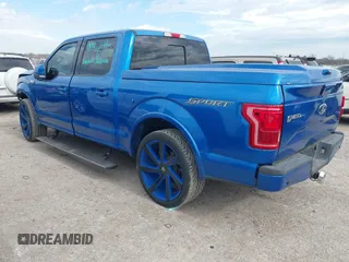 2015 Ford F-150 XL with VIN 1FTEW1CF7FKD47302, listed as a IAAI auction lot 41313284 with 125,985 mi miles and . Bid and sale history available at DreamBid. Image 3.