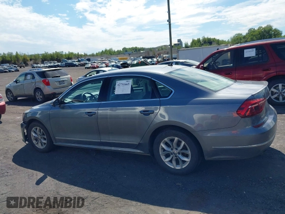 2017 Volkswagen Passat S with VIN 1VWAT7A37HC064654, listed as a IAAI auction lot 42751665 with 93,194 mi miles and . Bid and sale history available at DreamBid. Image 14.