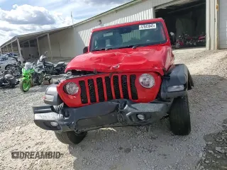 2024 Jeep Wrangler Sport S with VIN 1C4PJXDN5RW210582, listed as a Copart auction lot 47043845 with 18,593 mi miles and Salvage title. Bid and sale history available at DreamBid. Image 15.