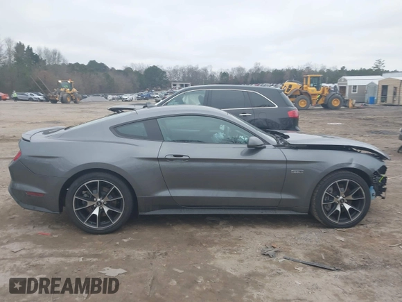 2021 Ford Mustang EcoBoost with VIN 1FA6P8TD8M5101305, listed as a IAAI auction lot 41475581 with 32,762 mi miles. Bid and sale history available at carsss.com. Image 14.