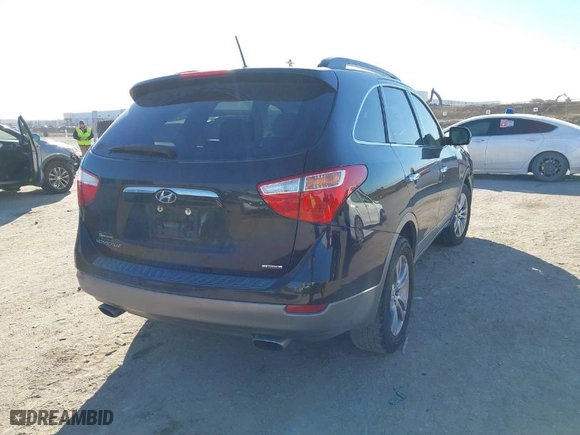 2012 Hyundai Veracruz Limited with VIN KM8NU4CC5CU203966, listed as a IAAI auction lot 41405622 with 150,938 mi miles. Bid and sale history available at carsss.com. Image 4.