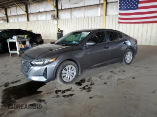 2024 Nissan Sentra S with VIN 3N1AB8BV7RY264134, listed as a Copart auction lot 54713855 with 21,402 mi miles and Salvage title. Bid and sale history available at DreamBid. Image 1.