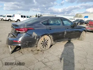2019 Genesis G80 3.3T Sport with VIN KMHGN4JB6KU290601, listed as a Copart auction lot 42657505 with 29,085 mi miles and Salvage Title. Bid and sale history available at carsss.com. Image 3.