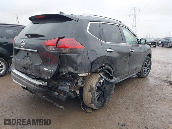 2019 Nissan Rogue SL with VIN 5N1AT2MV8KC823785, listed as a IAAI auction lot 41732018 with 107,449 mi miles and . Bid and sale history available at carsss.com. Image 4.