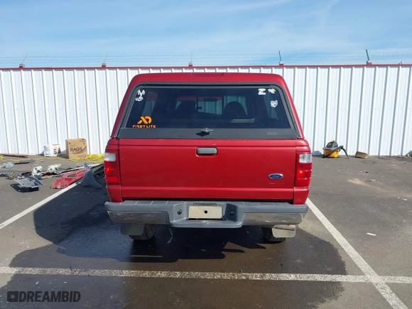 2003 Ford Ranger XL Fleet with VIN 1FTZR45E03PB60352, listed as a IAAI auction lot 41866921 with 85,836 mi miles. Bid and sale history available at carsss.com. Image 17.