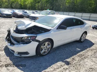 2016 Chevrolet Impala LS with VIN 1G11X5SA5GU161975, listed as a Copart auction lot 53247625 with 114,939 mi miles and Salvage title. Bid and sale history available at DreamBid. Image 1.
