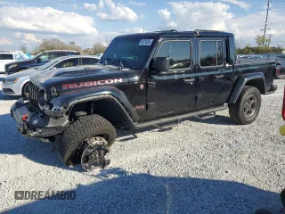 2022 Jeep Gladiator Rubicon z VIN 1C6JJTBG8NL129680, wystawiony jako Copart lot #44724245 z przebiegiem 24 651 mil mil oraz Nie do naprawy • Non repairable. Historia ofert i sprzedaży dostępna na DreamBid. Obrazek 1.
