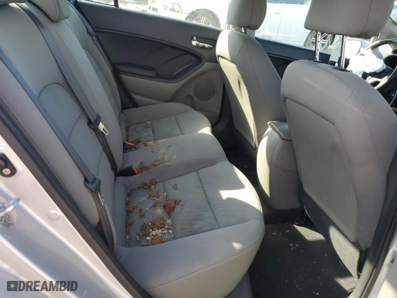 2015 Kia Forte LX with VIN KNAFK4A68F5404963, listed as a Copart auction lot 46454545 with 188,271 mi miles and Salvage Title. Bid and sale history available at carsss.com. Image 10.