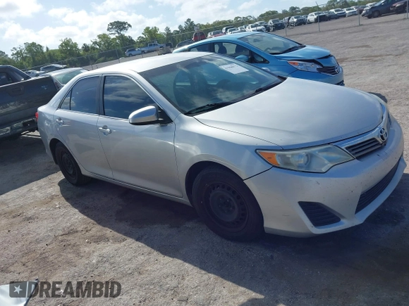 2012 Toyota Camry L with VIN 4T1BF1FK4CU569819, listed as a IAAI auction lot 41960672 with 234,171 mi miles. Bid and sale history available at carsss.com. Image 1.