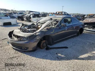2007 Mercedes-Benz CL-Class 5.5L V8 with VIN WDDEJ71X37A001810, listed as a Copart auction lot 74014174 with 0 mi miles and Salvage Title. Bid and sale history available at carsss.com. Image 1.