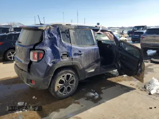 2018 Jeep Renegade Limited с VIN ZACCJBDB3JPH43930, выставлен на аукционе Copart как лот 88954385 с пробегом 35 112 миль миль и Списание • Salvage title. История ставок и продаж доступна на DreamBid. Изображение 3.