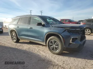 2024 Chevrolet Traverse FWD LT with VIN 1GNERGKSXRJ163840, listed as a Copart auction lot 84730324 with Not provided miles and Salvage title. Bid and sale history available at DreamBid. Image 4.