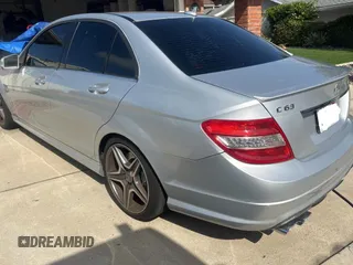 2010 Mercedes-Benz C with VIN WDDGF7HBXAF436547, listed as a Copart auction lot 55617955 with 150,366 mi miles and Clean Title. Bid and sale history available at carsss.com. Image 3.