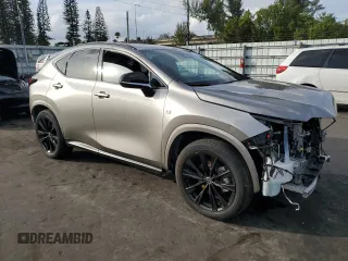 2024 Lexus NX with VIN 2T2KGCEZ9RC047071, listed as a Copart auction lot 41800075 with 8,363 mi miles and Salvage Title. Bid and sale history available at carsss.com. Image 4.