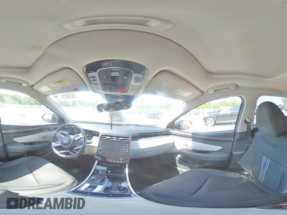 2022 Hyundai Tucson SEL with VIN 5NMJF3AE4NH096592, listed as a Copart auction lot 53496475 with 24,986 mi miles and Salvage title. Bid and sale history available at DreamBid. Image 14.