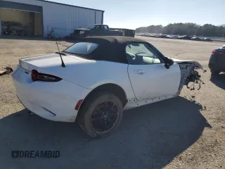 2021 Mazda MX-5 Miata Sport with VIN JM1NDAB79M0453940, listed as a Copart auction lot 85842094 with 29,159 mi miles and Salvage title. Bid and sale history available at DreamBid. Image 3.