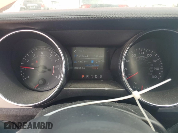 2016 Ford Mustang EcoBoost with VIN 1FA6P8TH8G5232130, listed as a Copart auction lot 60289635 with 63,264 mi miles and Salvage title. Bid and sale history available at DreamBid. Image 9.