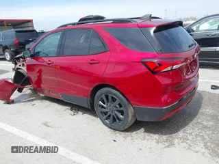 2022 Chevrolet Equinox RS with VIN 3GNAXMEV3NS119602, listed as a IAAI auction lot 41987461 with 104,293 mi miles and . Bid and sale history available at DreamBid. Image 3.