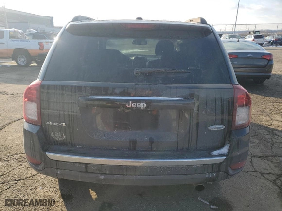 2017 Jeep Compass High Altitude with VIN 1C4NJDEB8HD190090, listed as a Copart auction lot 46407835 with 94,125 mi miles and Salvage Title. Bid and sale history available at carsss.com. Image 6.