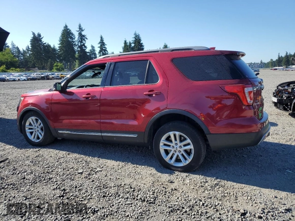 2017 Ford Explorer XLT with VIN 1FM5K7D80HGA70539, listed as a Copart auction lot 62291165 with 134,476 mi miles and Salvage title. Bid and sale history available at DreamBid. Image 2.