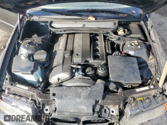 2001 BMW 3 Series 325Ci with VIN WBABS33421JY53592, listed as a Copart auction lot 80011414 with 0 mi miles and Salvage Title. Bid and sale history available at carsss.com. Image 11.