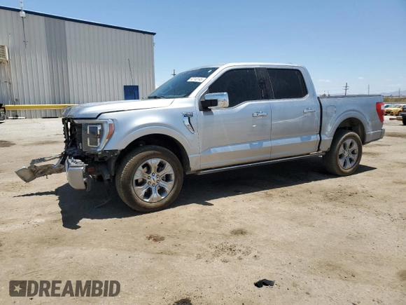2023 Ford F-150 XL with VIN 1FTEW1C80PFB45901, listed as a Copart auction lot 62740145 with 39,524 mi miles and Salvage title. Bid and sale history available at DreamBid. Image 1.