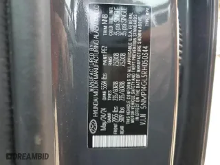 2024 Hyundai Santa Fe SE with VIN 5NMP14GL5RH050344, listed as a Copart auction lot 42713505 with 12,106 mi miles and Salvage Title. Bid and sale history available at carsss.com. Image 13.