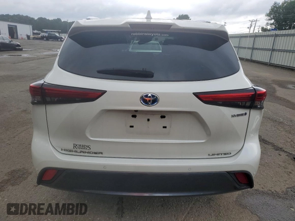 2020 Toyota Highlander Hybrid Limited с VIN 5TDYARAH9LS000816, выставлен на аукционе Copart как лот 52348014 с пробегом 19 697 миль миль и Списание • Salvage title. История ставок и продаж доступна на DreamBid. Изображение 6.