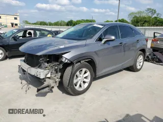 2016 Lexus RX 350 with VIN 2T2ZZMCAXGC030286, listed as a Copart auction lot 53622275 with 90,246 mi miles and Salvage Title. Bid and sale history available at DreamBid. Image 1.