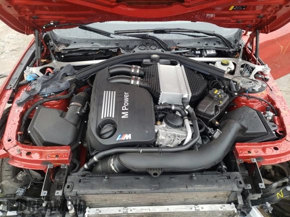 2020 BMW M4 with VIN WBS4Y9C07LFJ12184, listed as a Copart auction lot 49151884 with 19,609 mi miles and Salvage Title. Bid and sale history available at carsss.com. Image 11.