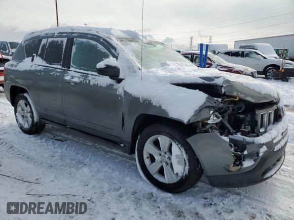 2011 Jeep Compass Latitude with VIN 1J4NT1FA8BD224478, listed as a Copart auction lot 45090345 with 142,051 mi miles and Salvage Title. Bid and sale history available at carsss.com. Image 4.