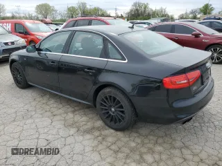 2015 Audi A4 Premium with VIN WAUBFAFL7FN043869, listed as a Copart auction lot 49433994 with 99,082 mi miles and Salvage Title. Bid and sale history available at carsss.com. Image 2.